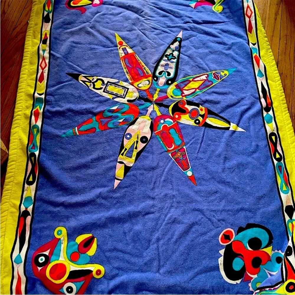 Emilio Pucci vibrant beach